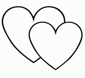 Online Printable Hearts Coloring Pages   4G45S