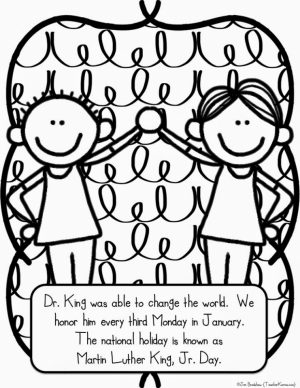 Online Printable Martin Luther King Jr Coloring Pages   rczoz
