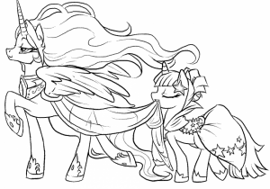 Online Printable My Little Pony Friendship Is Magic Coloring Pages   49291
