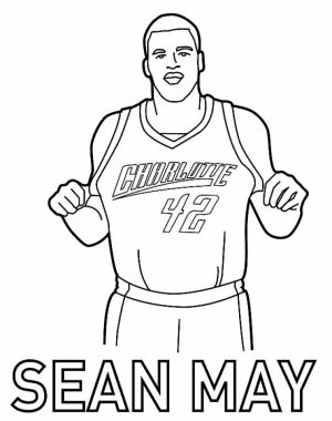 Online Printable NBA Coloring Pages   4G45S