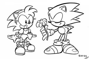 Online Printable Sonic Coloring Pages for Kids   73791