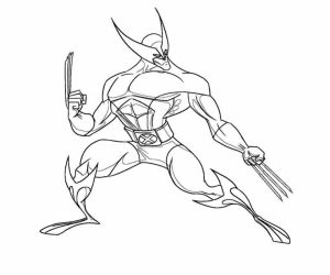 Online Printable Wolverine Coloring Pages   4z5CB