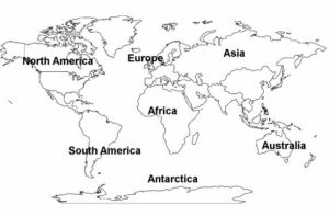 Online Printable World Map Coloring Pages   rczoz
