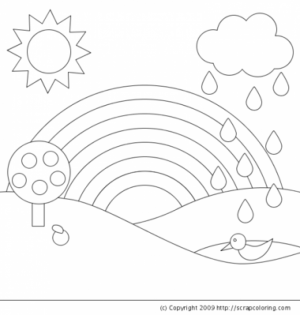 Online Rainbow Coloring Pages   gkhlz