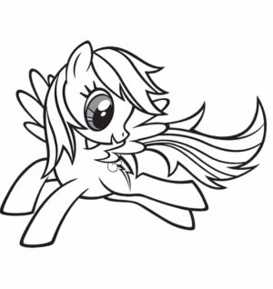 Online Rainbow Dash Coloring Pages to Print   58047