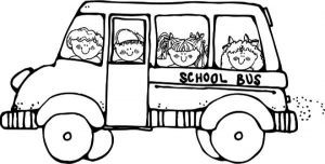 Online School Bus Coloring Pages   a9m0j