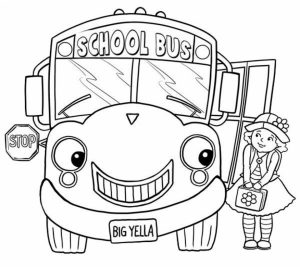 Online School Bus Coloring Pages   gkhlz