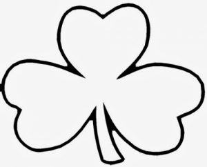Online Shamrock Coloring Pages to Print   swsyq
