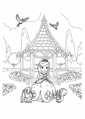 Online Sofia the First Coloring Pages   28916