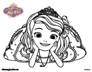 Online Sofia the First Coloring Pages   58356