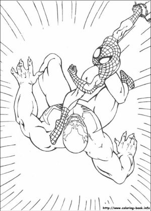 Online Spiderman Coloring Pages   476856