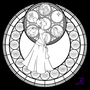 Online Stained Glass Coloring Pages   13228