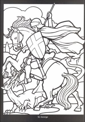 Online Stained Glass Coloring Pages   88361