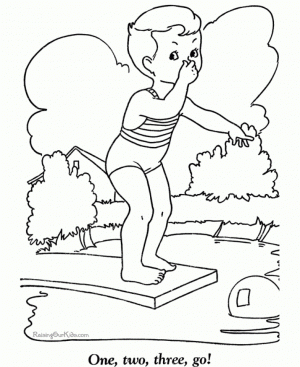 Online Summer Coloring Pages Free for Kids   81211
