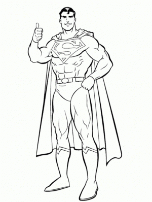 Online Superman Coloring Pages   32606