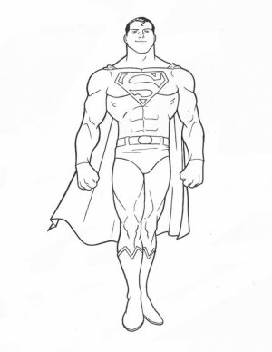 Online Superman Coloring Pages   47427
