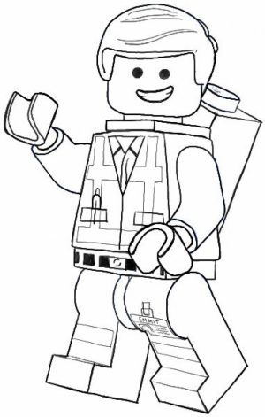 Online The Lego Movie Coloring Pages   357857