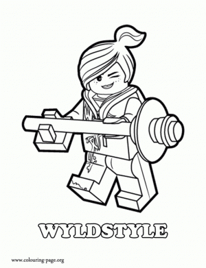 Online The Lego Movie Coloring Pages   883935