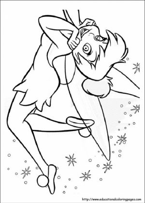 Online Tinkerbell Coloring Pages   29100