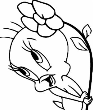 Online Tweety Bird Coloring Pages   17433