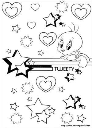 Online Tweety Bird Coloring Pages   61800