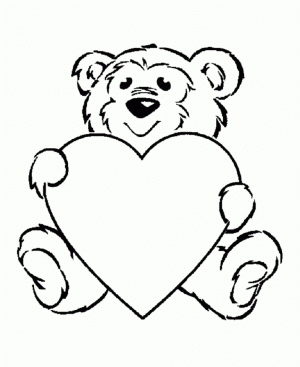 Online Valentines Coloring Pages   40116
