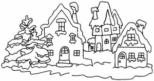Online Winter Coloring Pages   569679