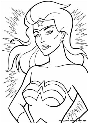 Online Wonder Woman Coloring Pages   f8shy