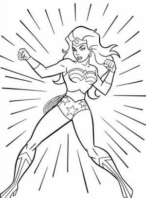 Online Wonder Woman Coloring Pages   gkhlz
