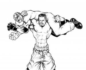 Online WWE Coloring Pages   98353
