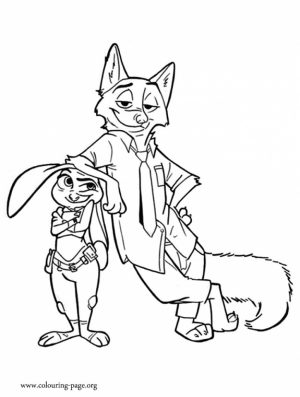 Online Zootopia Coloring Pages   289290