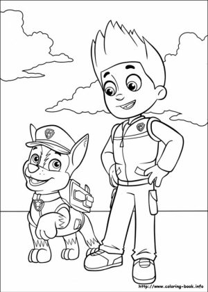 Paw Patrol Coloring Pages for Kids   21569