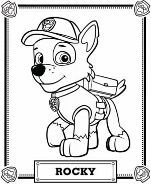 Paw Patrol Coloring Pages for Kids   51842