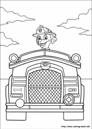 Paw Patrol Coloring Pages for Preschoolers   52786