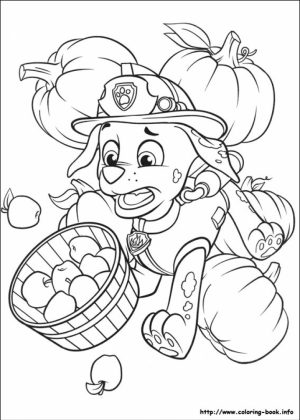 Paw Patrol Coloring Pages Free Printable   93651