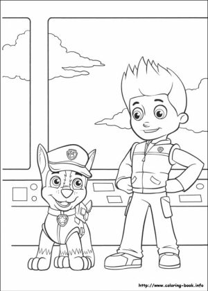Paw Patrol Coloring Pages Free to Print   316740
