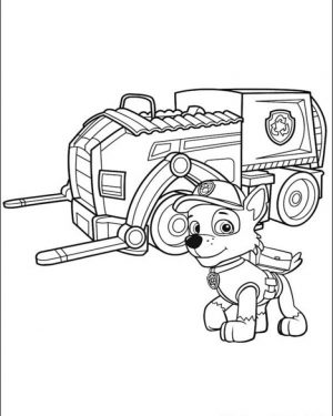 Paw Patrol Coloring Pages Free to Print   42765