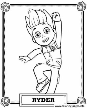 Paw Patrol Coloring Pages Free to Print   73961