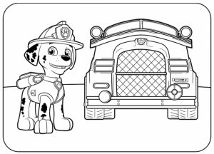 Paw Patrol Coloring Pages Online for Kids   12648