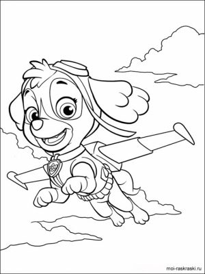 Paw Patrol Preschool Coloring Pages to Print Online   94026