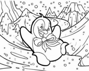 Penguin Coloring Pages for Kids   78423