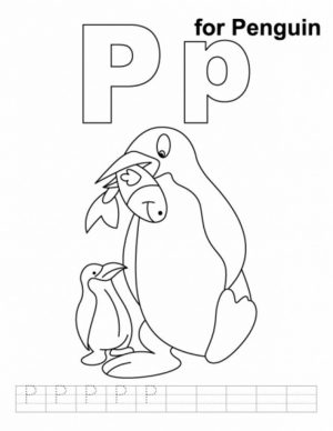 Penguin Coloring Pages Free Printable for Kids   31859