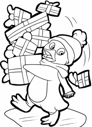 Penguin Coloring Pages Free to Print   74172