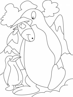 Penguin Coloring Pages Free to Print   75042