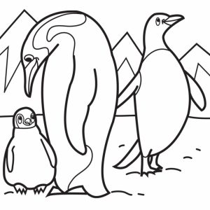 Penguin Coloring Pages Printable   85872