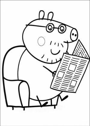 Peppa Pig Coloring Pages Free Printable   35748