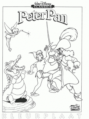 Peter Pan Coloring Book Pages   urn8s