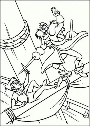 Peter Pan Coloring Pages Disney Printable   yexj1