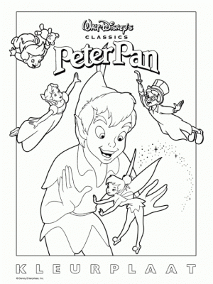 Peter Pan Coloring Pages Free   1abl2