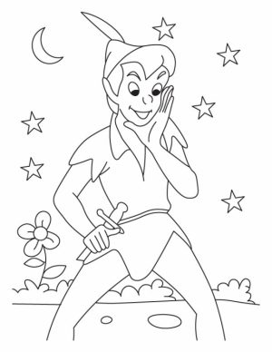 Peter Pan Coloring Pages Free   9bd3